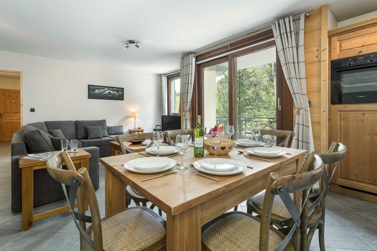 Apartment Staddon - Alpes Travel - Central Chamonix - Sleeps 4-6 Eksteriør bilde